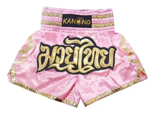 KANONG 泰拳褲 : KNS-121-粉色
