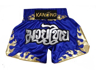 KANONG 泰拳褲 : KNS-145-藍色