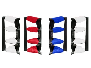 泰拳螺絲扣套（16 件套）： 紅/藍/白
