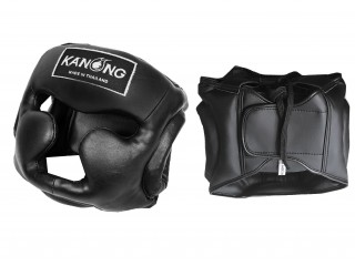 Kanong 泰拳頭盔 : 黑色