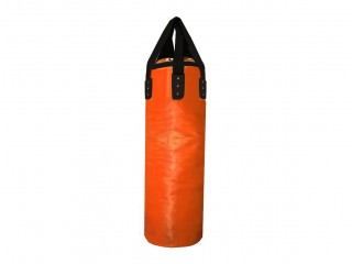 [添加徽標] 超細纖維拳擊沙包 : 橙色 120 厘米。 （空缺）