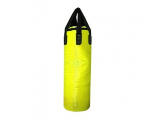 [添加徽標] 超細纖維拳擊沙包 : 黃色 120 厘米。 （空缺）