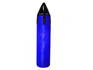 [添加徽標] 超細纖維拳擊沙包 : 藍色 180 厘米。 （空缺）