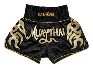 KANONG 兒童拳擊短褲 : KNS-134-黑色-K