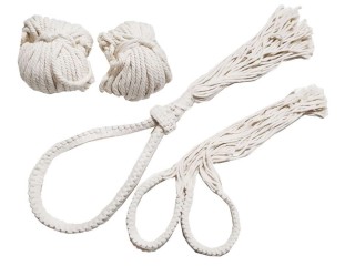 頭戴吉祥環及吉祥手臂彩繩套裝 : 复古的白色
