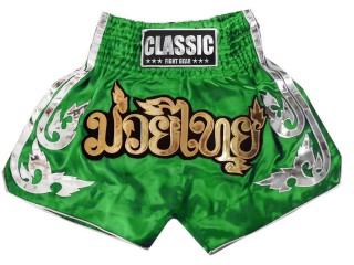CLASSIC 泰拳 短褲 : CLS-015 綠色