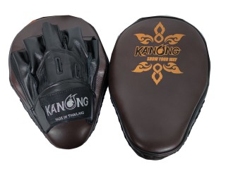 Kanong 真皮拳擊手靶 : 棕色/黑色