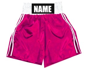 定制拳擊短褲 : KNBSH-026-草莓粉色
