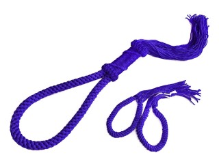 泰拳頭戴吉祥環及吉祥手臂彩繩套裝 : 藍色