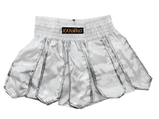 KANONG 泰拳褲 : KNS-139-白色