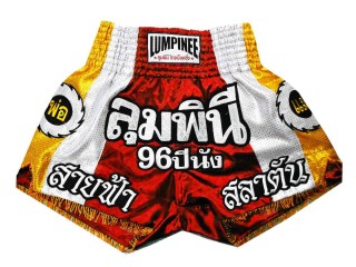 LUMPINEE 泰拳褲子 : LUM-001-紅色
