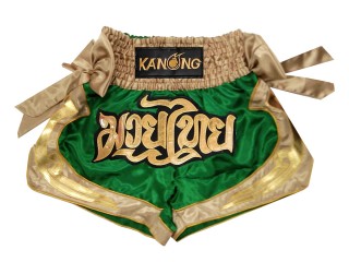 KANONG 泰拳褲 : KNS-132-綠色