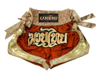 KANONG 泰拳褲 : KNS-132-橙色